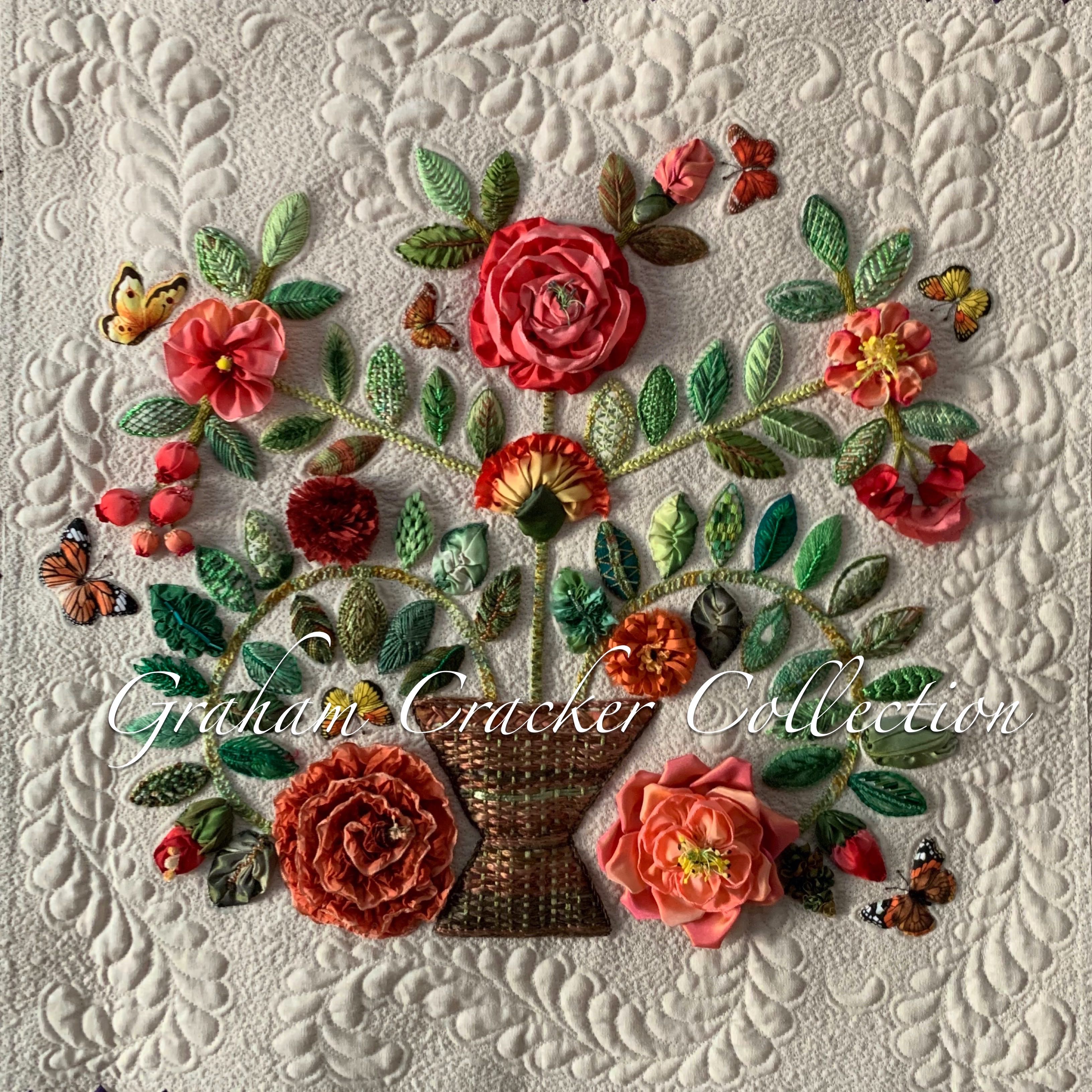 Hand Embroidery- Cast on Stitch Rose Embroidery Design